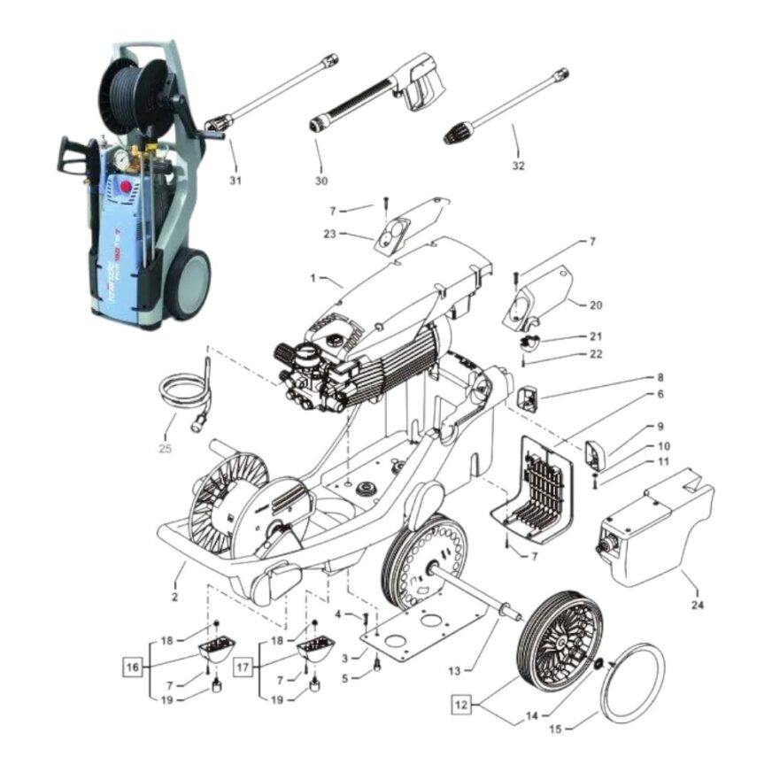 Reservdelar Kränzle