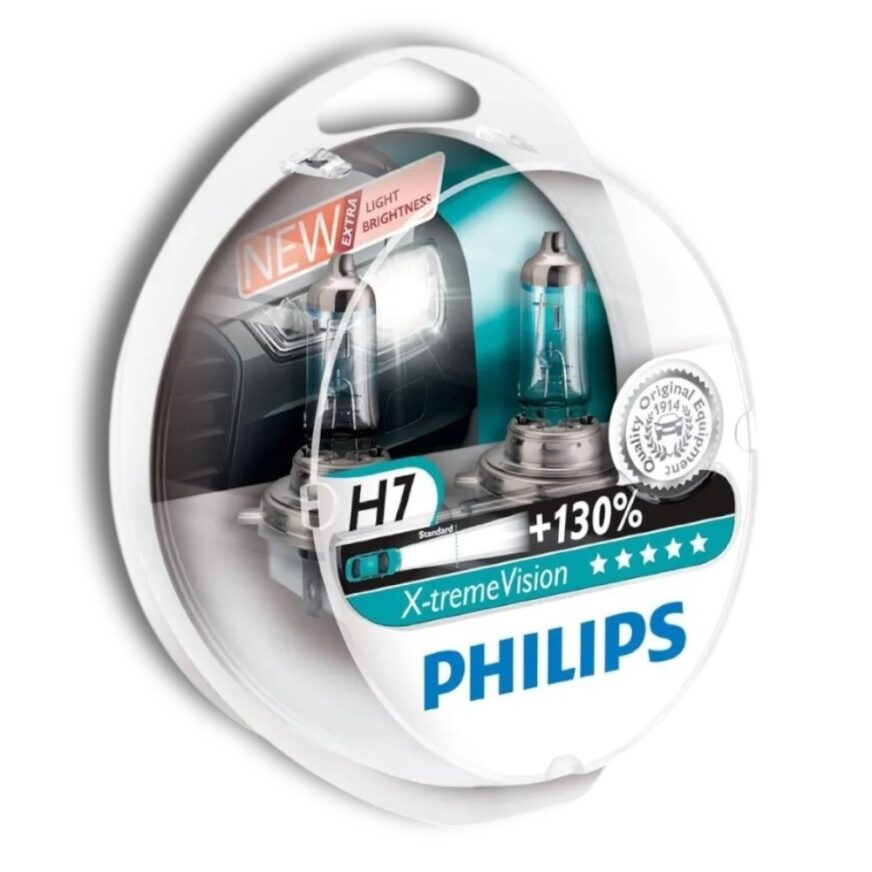 Philips H7 X-tremeVision +130% 2-pack