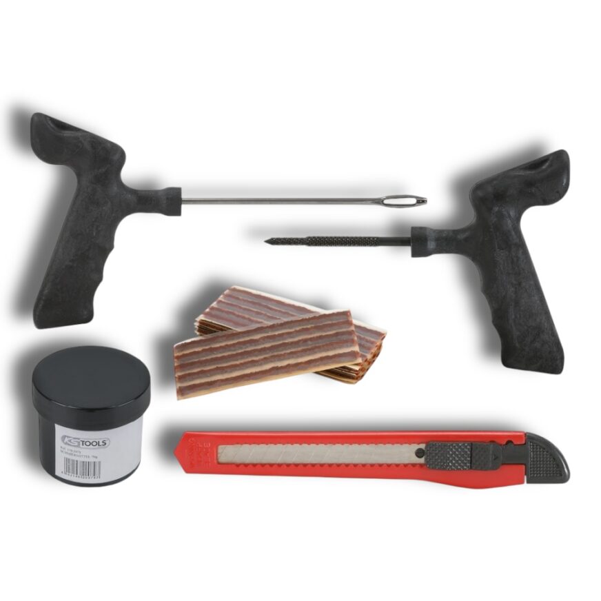 Ks Tools Däck repsats med plugg, 1505 delar, 100 mm