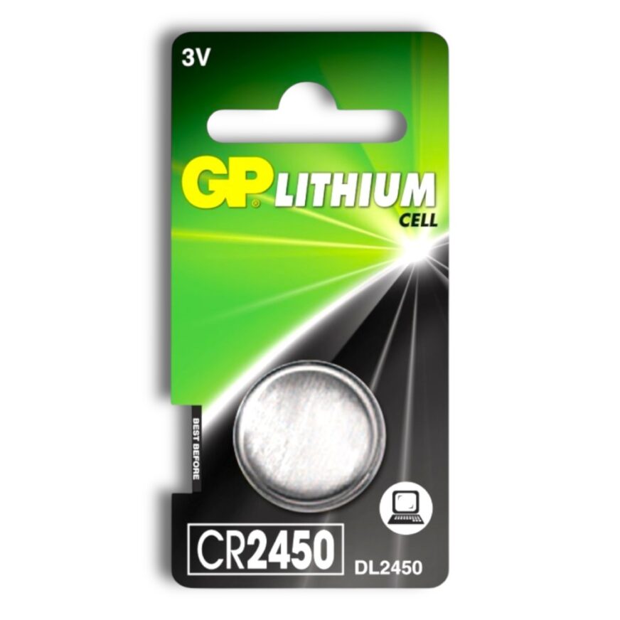 GP Knappcellsbatteri CR2450