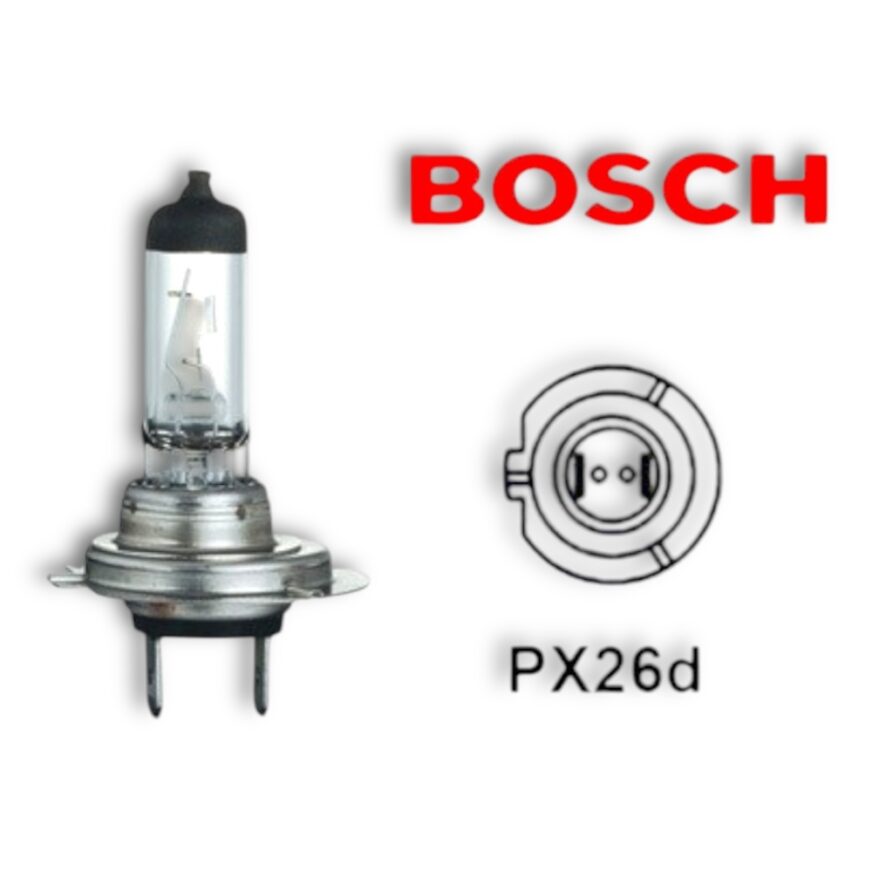 Halogenlampa H7 Bosch 12V 55W