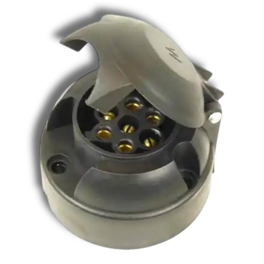 Släpvagnskontakt 7-polig 12V hona