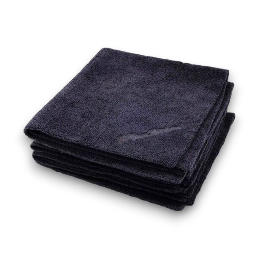 Maxshine Mikrofiberduk 40x40cm Svart 5-pack