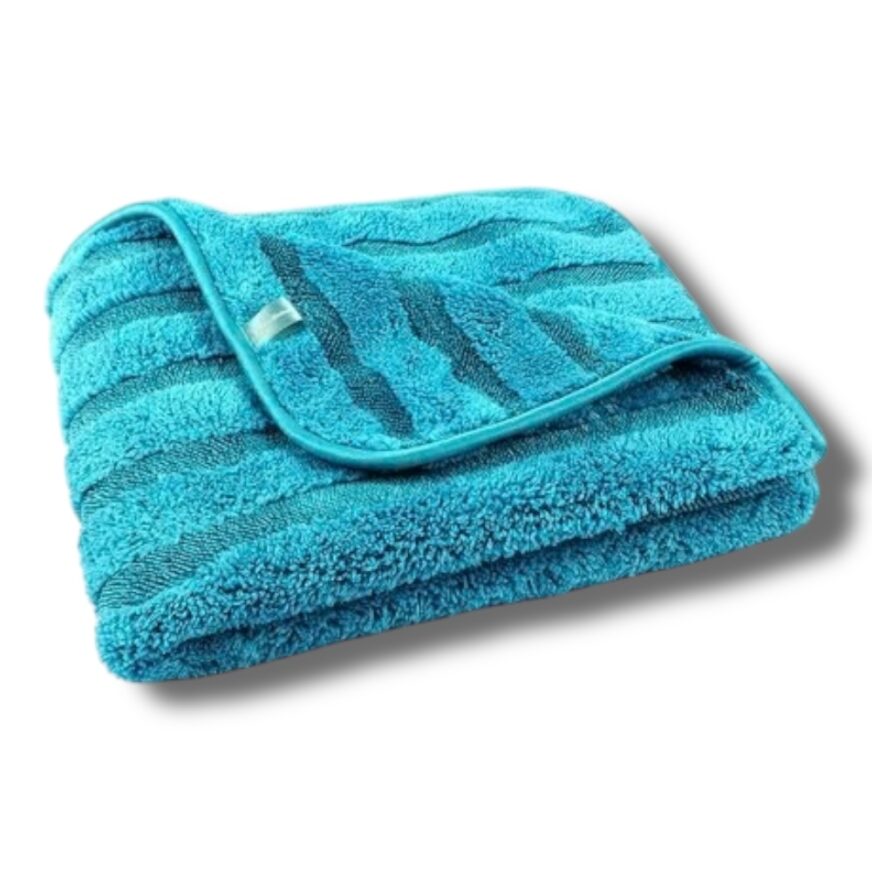 Maxshine Mikrofiberduk Vortex Torkduk 50x60cm 1000GSM Turkosblå