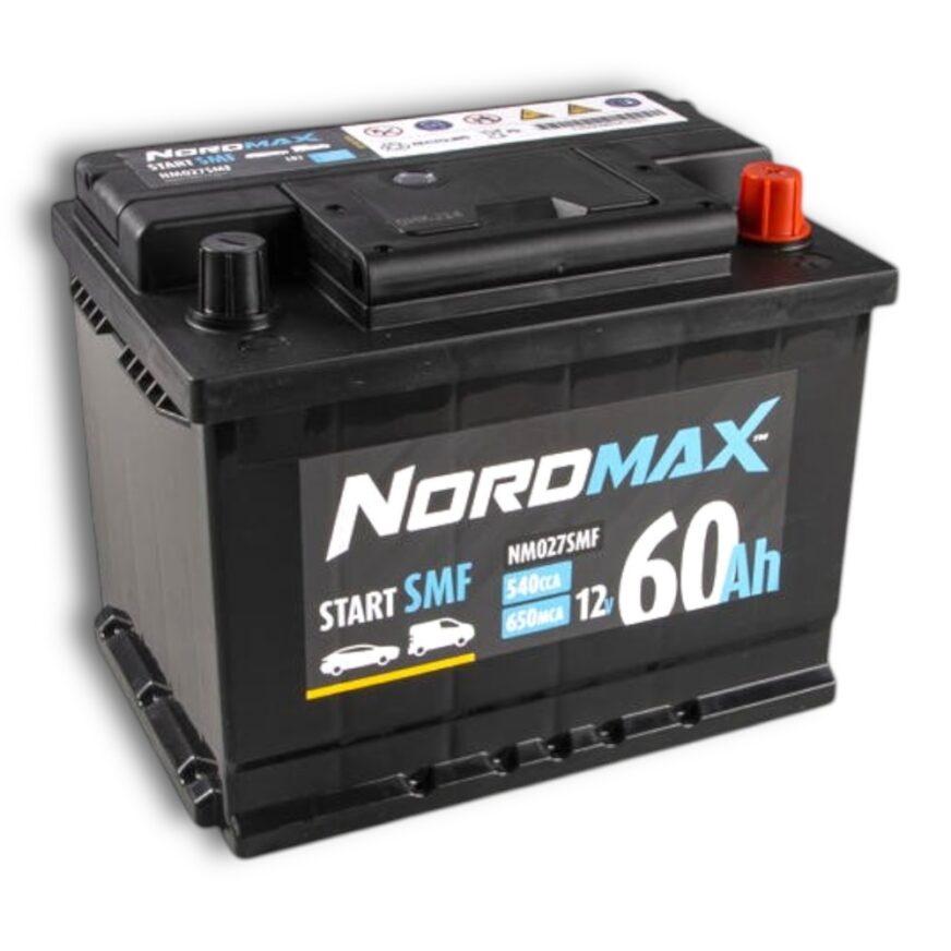 Nordmax Batteri 12v 60ah