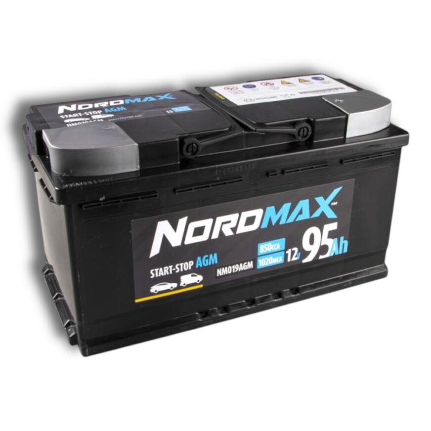 Nordmax Batteri 12v 95ah AGM