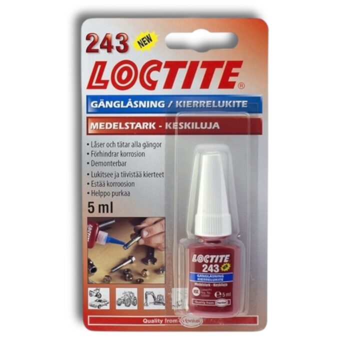 Loctite skruvlåsning 243 5ml