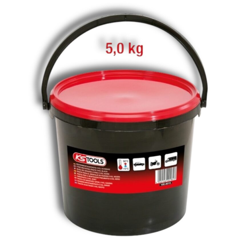 Ks Tools Däckmonteringspasta svart, 5kg