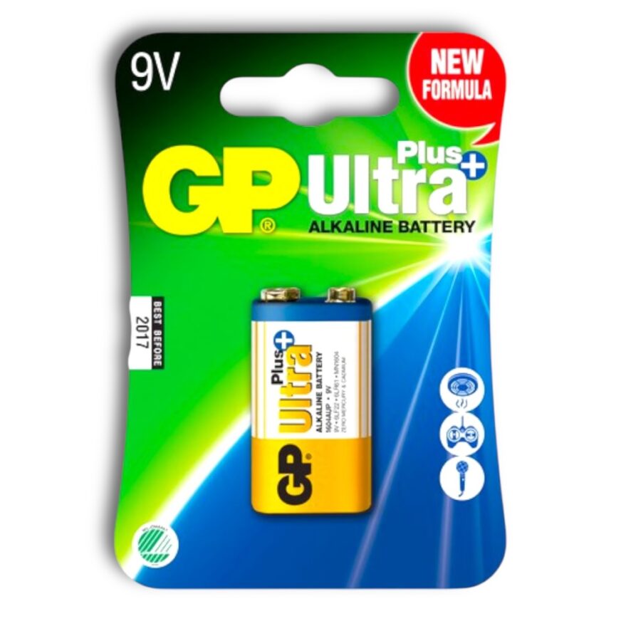 GP Ultra Plus 1604AUP/6LF22 9V 1-pack