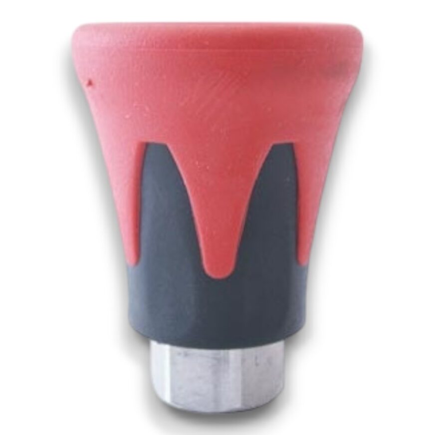 MUNSTYCKSSKYDD SVART/RÖD