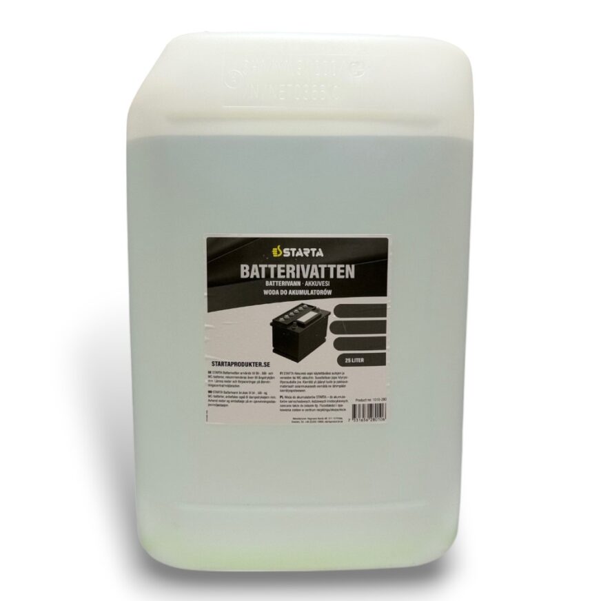 Starta Batterivatten 25L