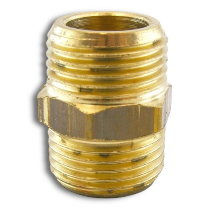 SEXKANTNIPPEL 1/4" UTV G Adapter Skumlansadapter