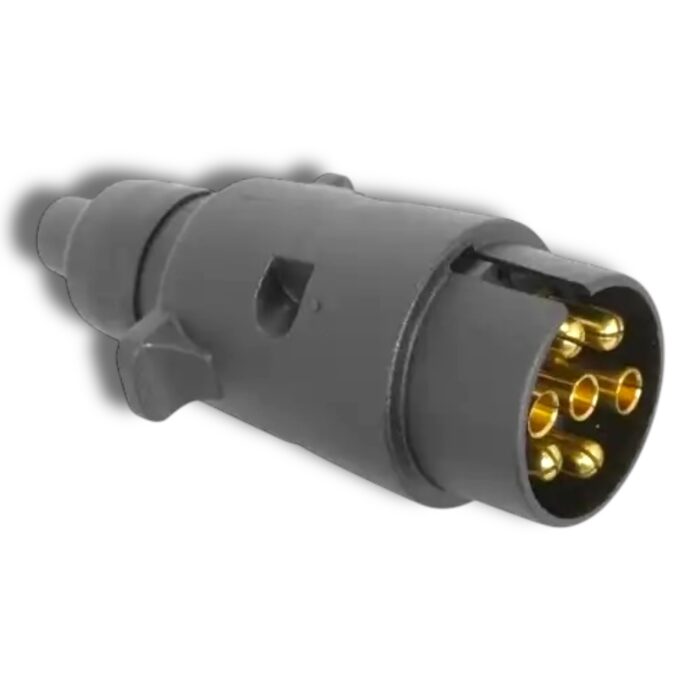 Släpvagns adapter 7-polig 12V hane