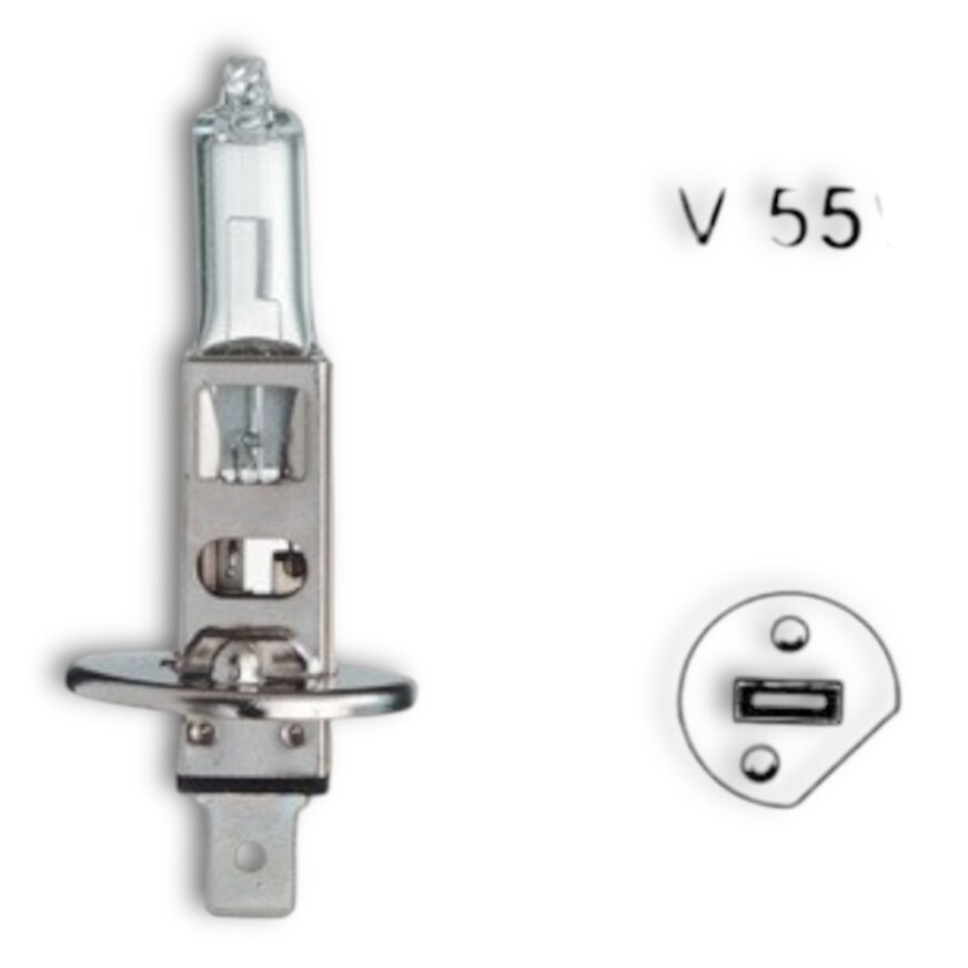 Autoline Halogenlampa H1 Au 12V/55W