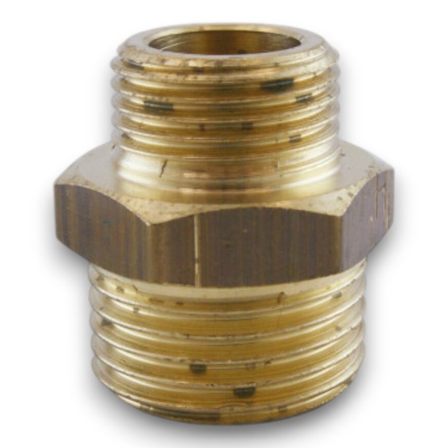 SEXKANTNIPPEL 1/2"x3/8" UTV G