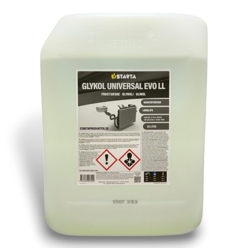 Starta Glykol Universal 20L blandbar Evo Longlife konc