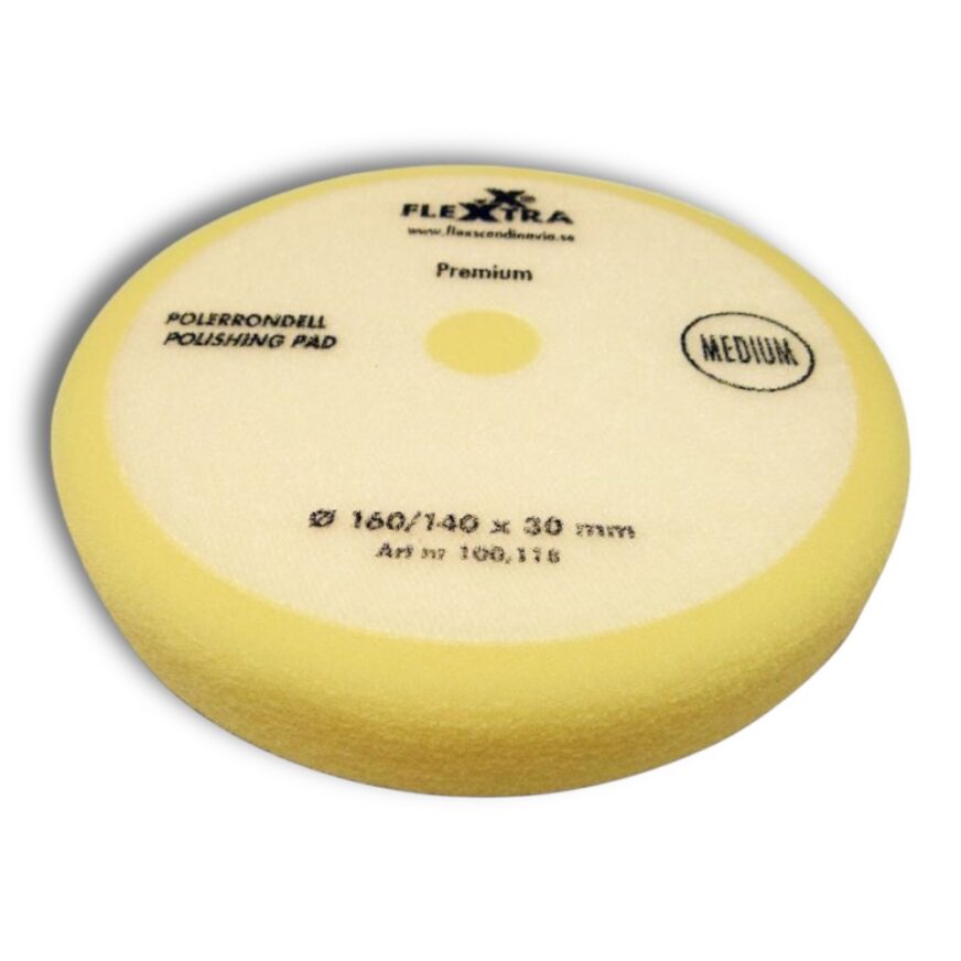 Flex Polerrondell Medelhård 160mm