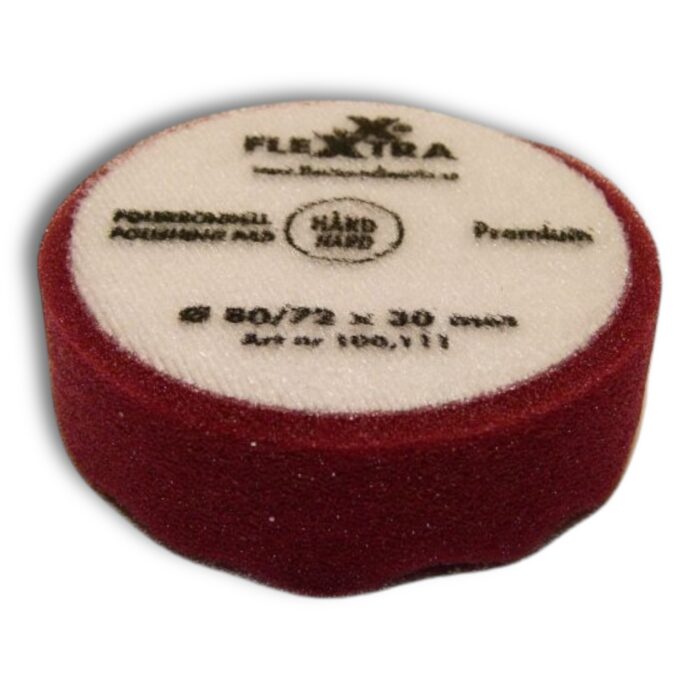 Polerrondell Hård Våfflad 80mm 5-pack
