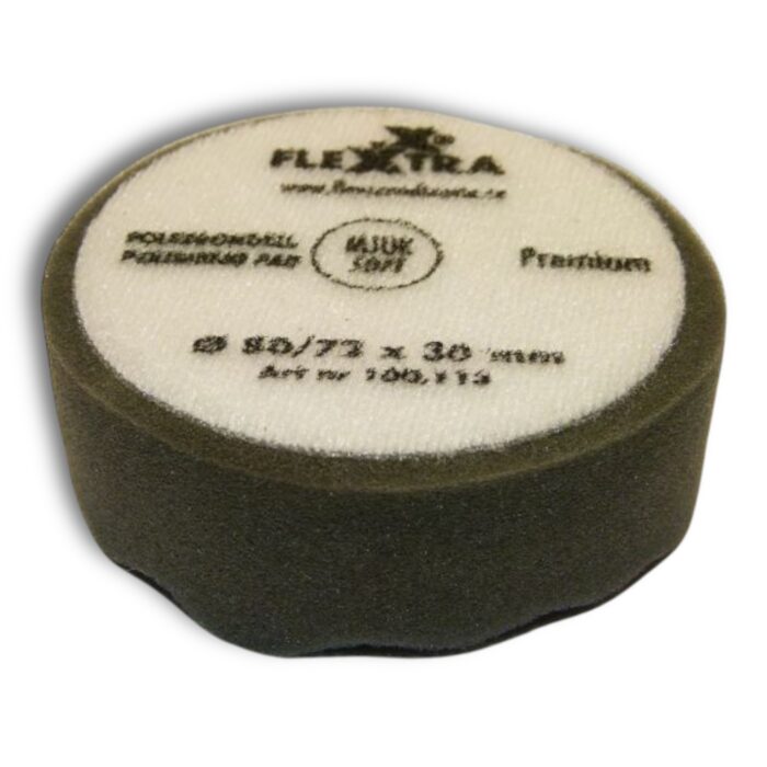 Polerrondell Mjuk 80mm Våfflad 5-pack