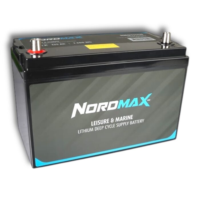 Nordmax Litiumbatteri 12V 125a