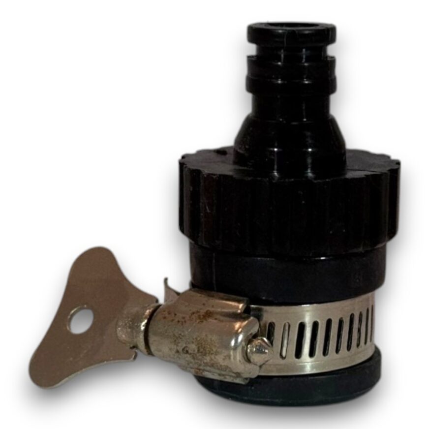 vatten koppling Hane med vingskruv