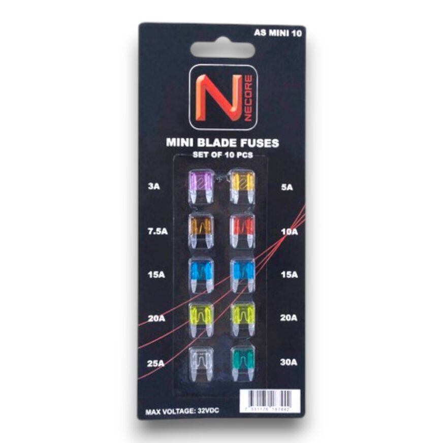 Säkringssortiment Mini flatstift