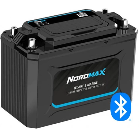 Nordmax Litiumbatteri 12V 125Ah Bluetooth