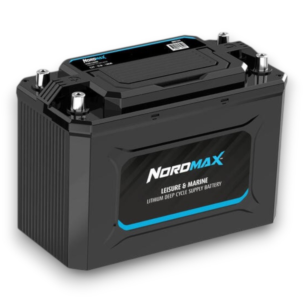 Nordmax Litiumbatteri 12V 125Ah Bluetooth