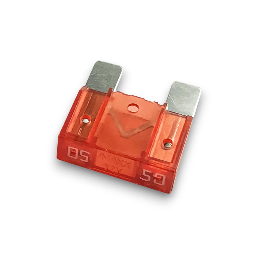 Flatsäkring Maxi GM 50A Röd 1st