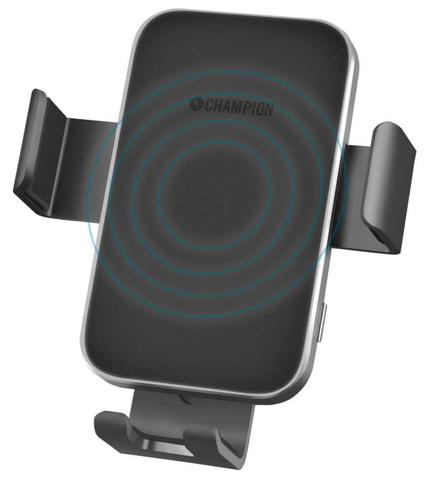 Motordriven Mobilhållare Bil QI svart