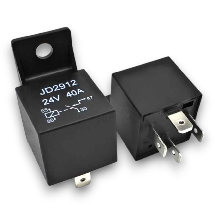 Relä 24V 40A 4-Stift
