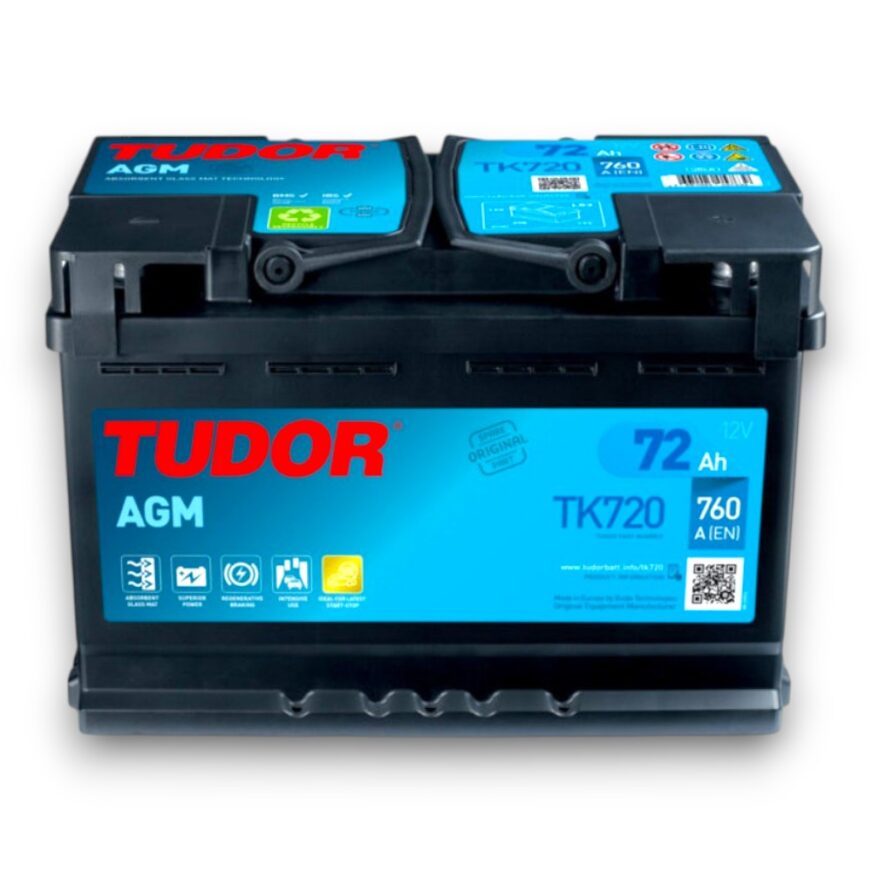 Tudor 72Ah AGM
