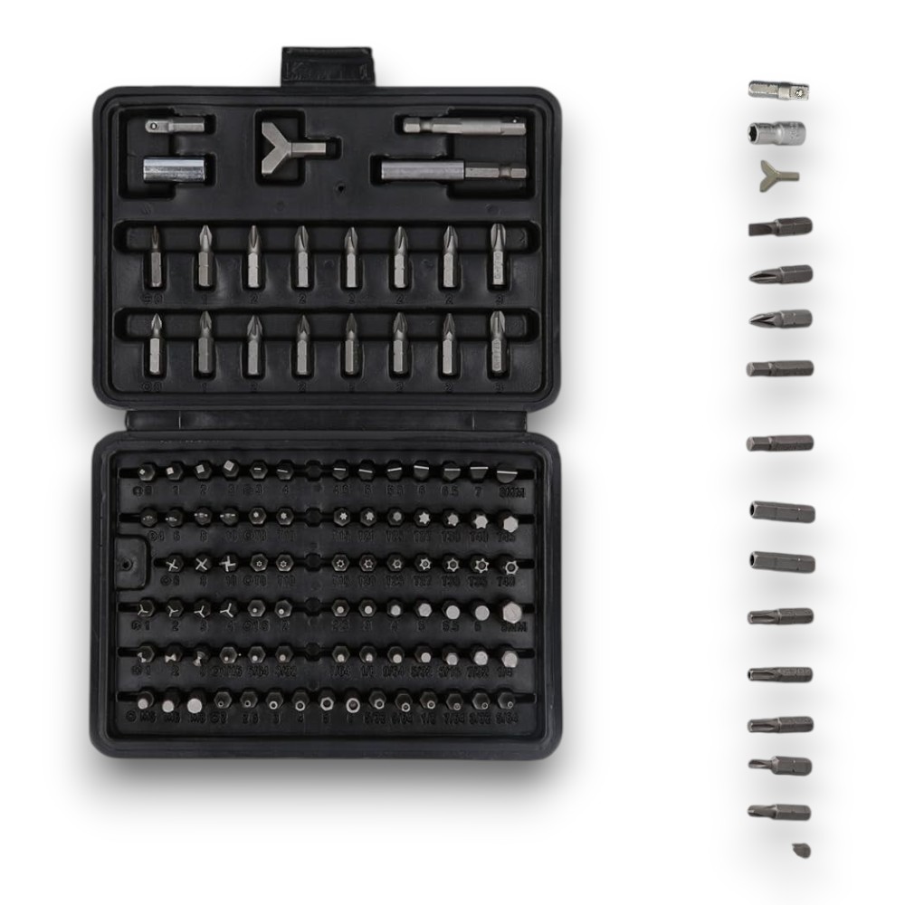 Brilliant Tools Bitsats, 100-delar