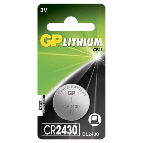 GP Knappcellsbatteri CR2430