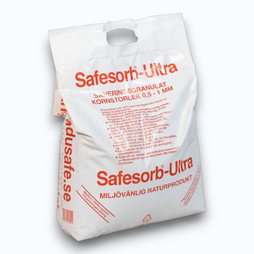 Safesorb Granulat Finkornigt Ultra 10kg Säck