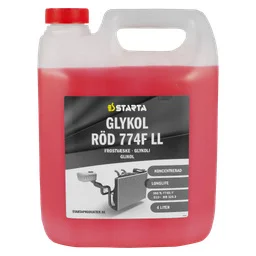 Starta Glykol 774F Longlife Röd 4L konc