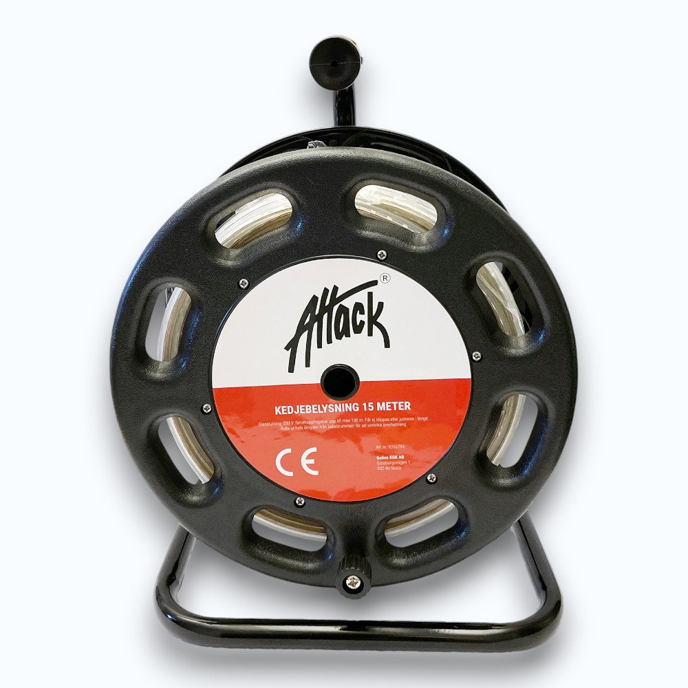 Kedjebelysning vinda 15m