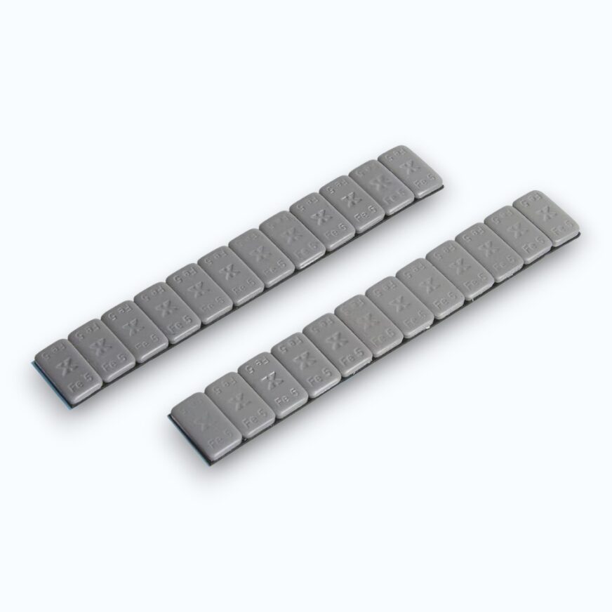 Klistervikter Lackerad, Stål 3 kg Silver
