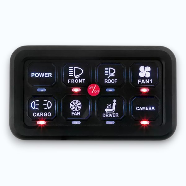 Optibeam Styrsystem 8-knappar