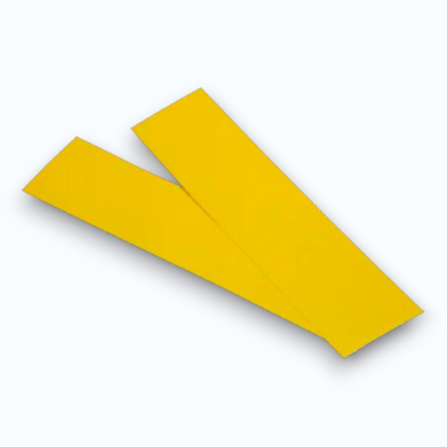 Gul reflex Självhäftande 2 st.