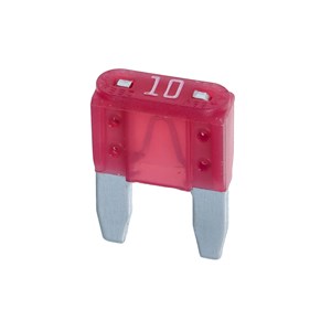 FLATSÄKRING, MINI, 10A, RÖD