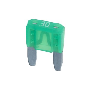 FLATSÄKRING, MINI, 30A GRÖN