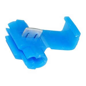 SKARVKLÄMMA, BLÅ, 0.75-1.5mm2 (AWG 18-16)