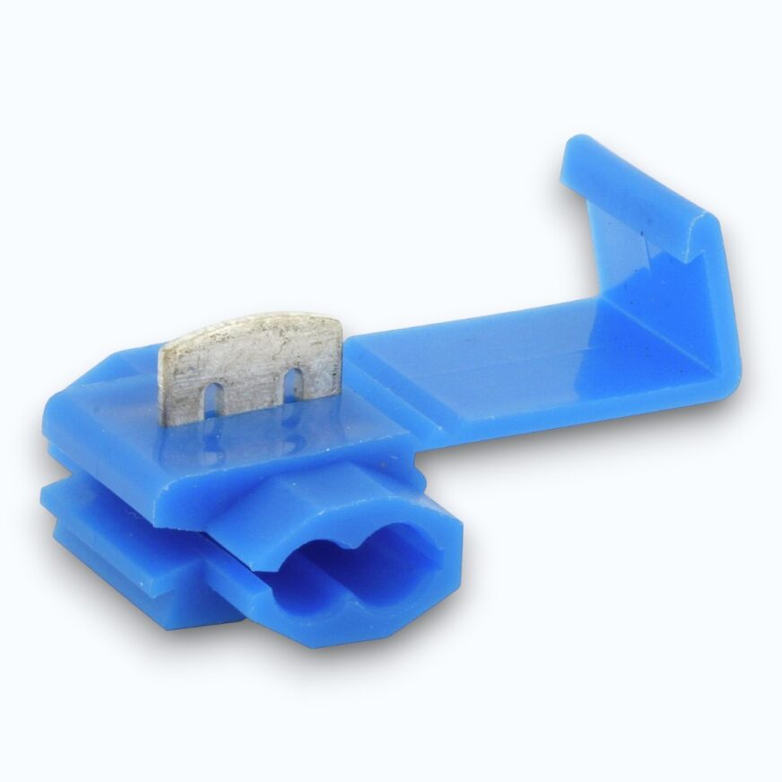 SKARVKLÄMMA, BLÅ, 0.75-1.5mm2 (AWG 18-16)