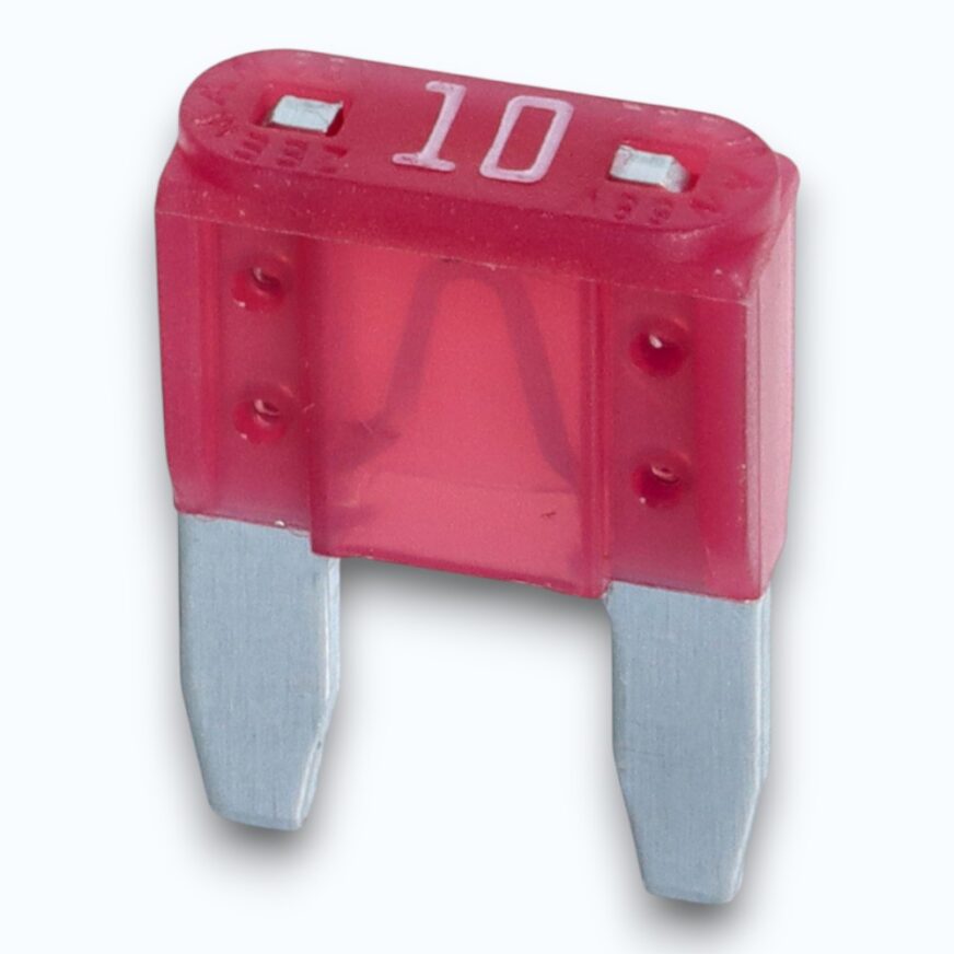 FLATSÄKRING, MIDI (ATO, NORM), 10A, RÖD