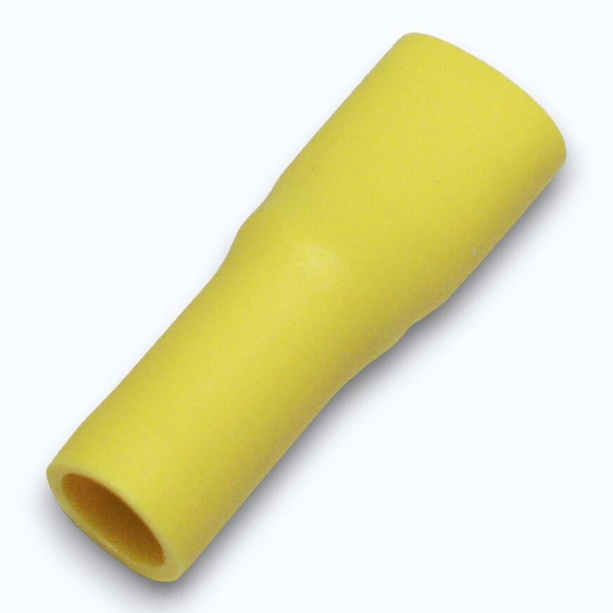 HELISOLERAD FLATSTIFTSHYLSA, GUL, 6.3x0.8mm, 10-PACK