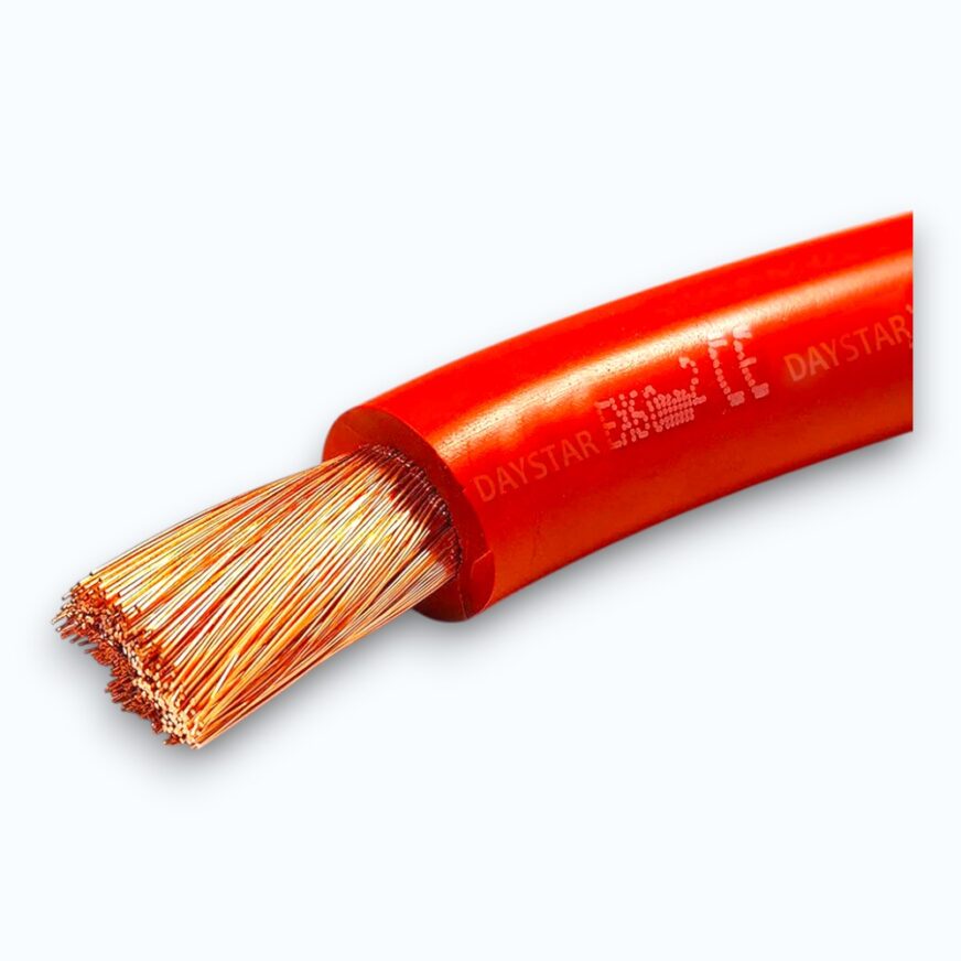 RKUB, 6.0mm2, RÖD, BOBIN B4, 60V, PVC, 70C (pris/meter)