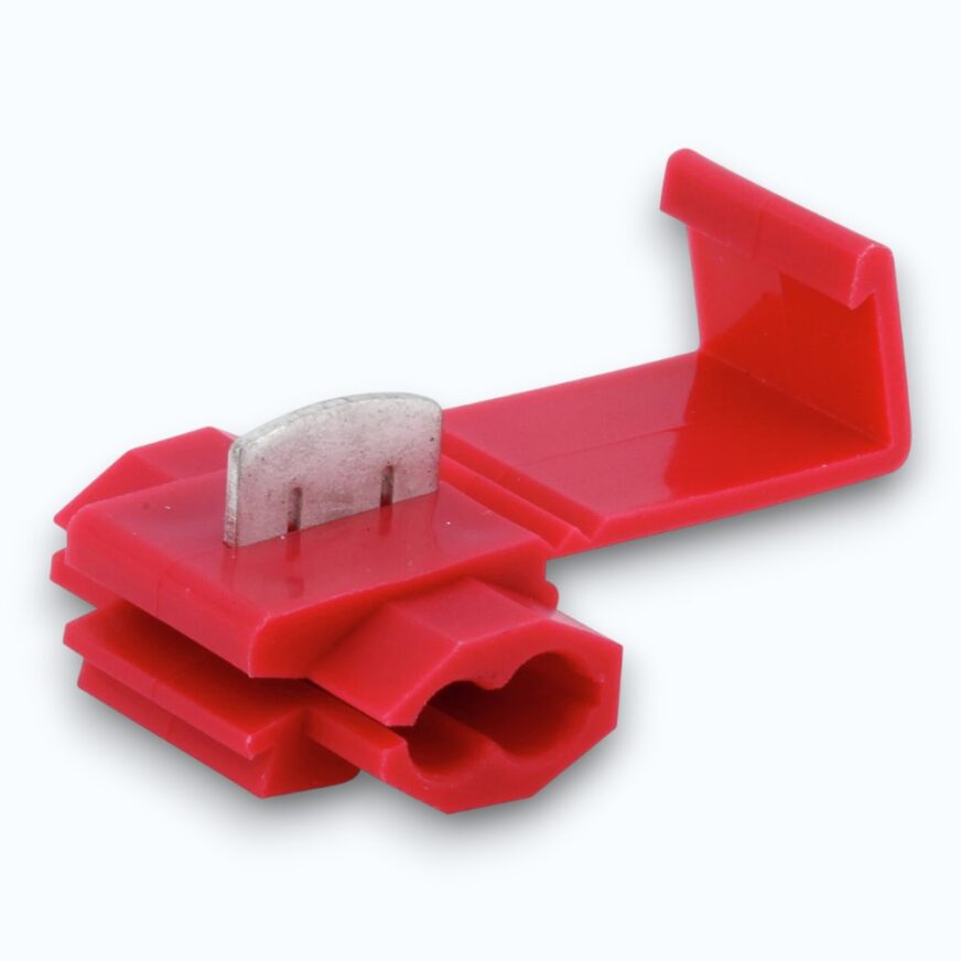 SKARVKLÄMMA, RÖD, 0.5-1.0mm2 (AWG 20-18)