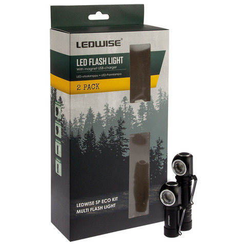 Ledwise Pannlampa 2-pack