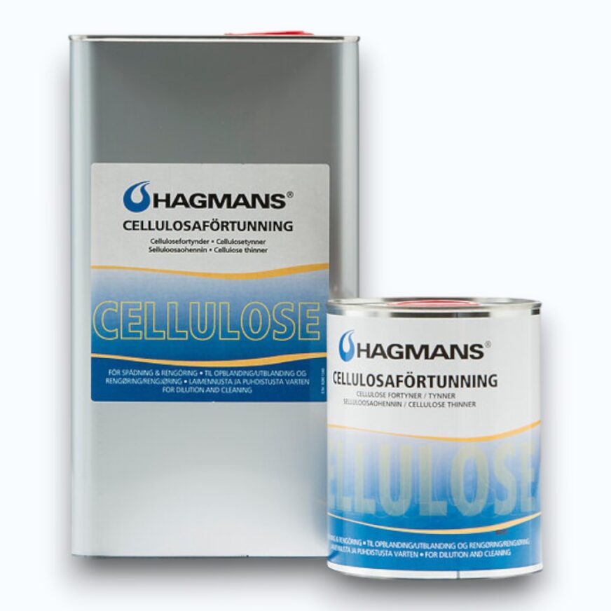 HAGMANS CELLULOSAFÖRTUNNING / THINNER 4L